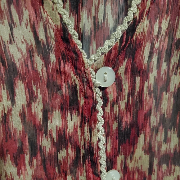 CONVERSE ONE STAR Sheer Blouse - Picture 4 of 8